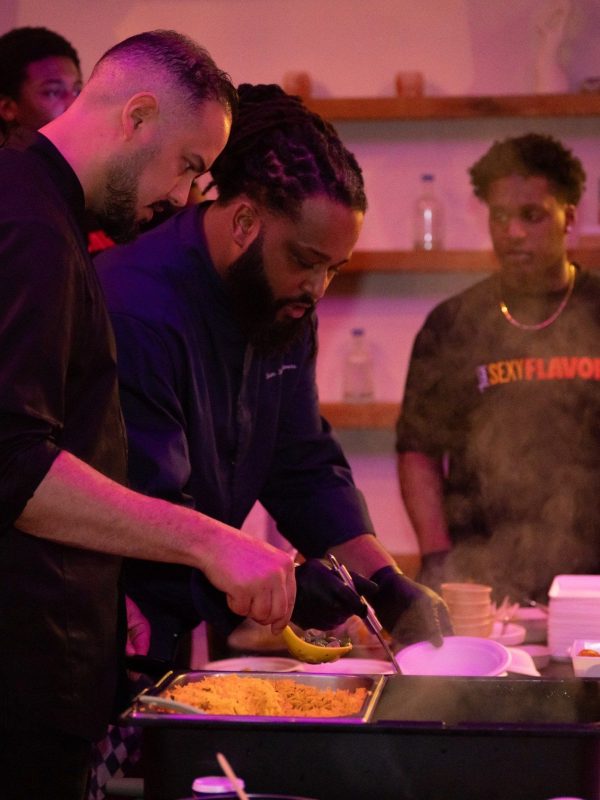 The SexyFlavors chefs cooking